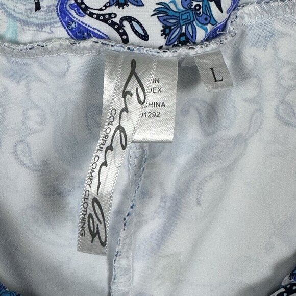 Lulu B Athletic Skort Size Large Zip Pocket Slit Stretch Nylon Skirt Shorts Golf - Picture 9 of 15